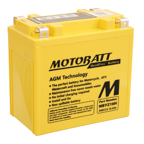 Motobatt AGM Battery for Suzuki SV650S ABS 2007-2014