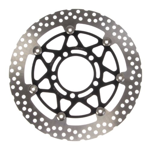 MTX Front L/R Floating Brake Disc Rotor for Kawasaki ZX10R 2004-2007