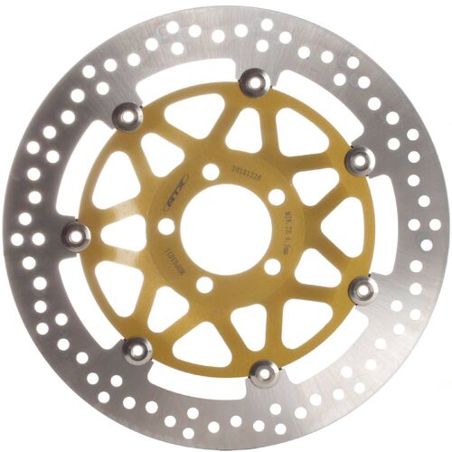 MTX Front L/R Floating Brake Disc Rotor for Kawasaki ZX6R 1998-2002