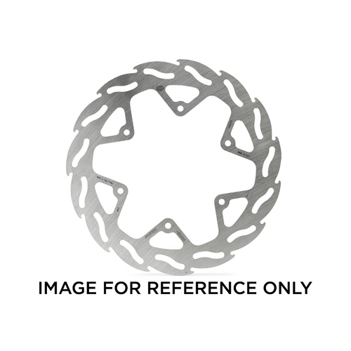 MOTO MASTER MX 4.4mm REAR FLAME BRAKE DISC ROTOR HUSABERG 450 FE 450 FX 09-2014