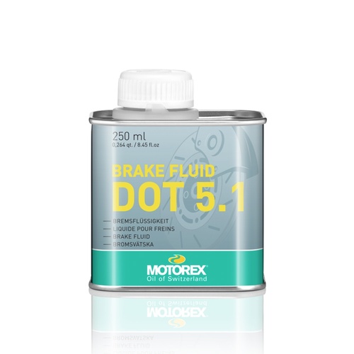 Motorex 250ml DOT 5.1 High-performance Brake Fluid MBFDOT5.1250
