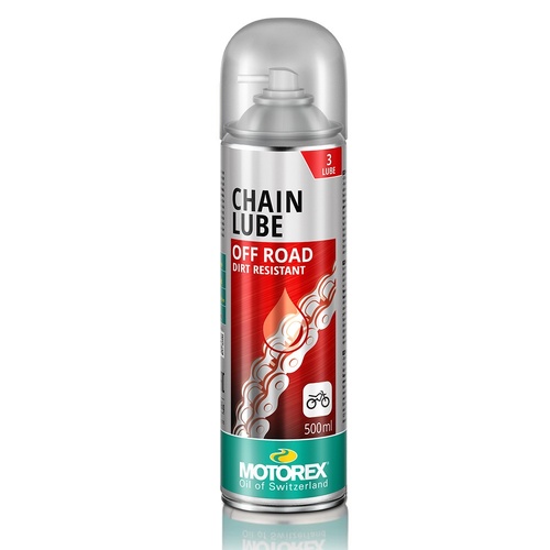 Motorex 500ml 622 Off Road Chain Lube Spray MCL622500C