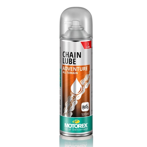 Motorex 500ML Chain Lube Adventure Spray