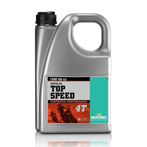 Motorex 4L 15W50 Synthetic Performance Top Speed 4T Motor Oil