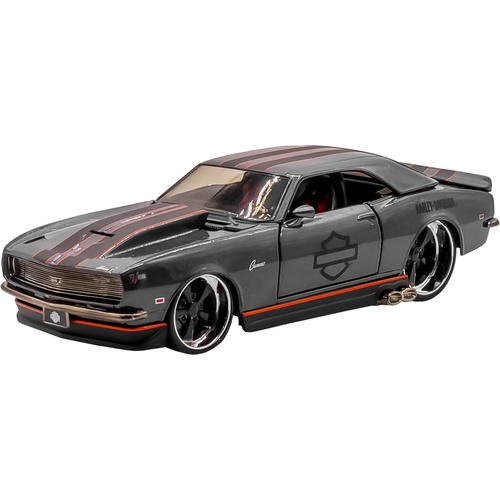 1.24 Maisto Harley Davidson 1968 Camaro Z-28 Bike Model
