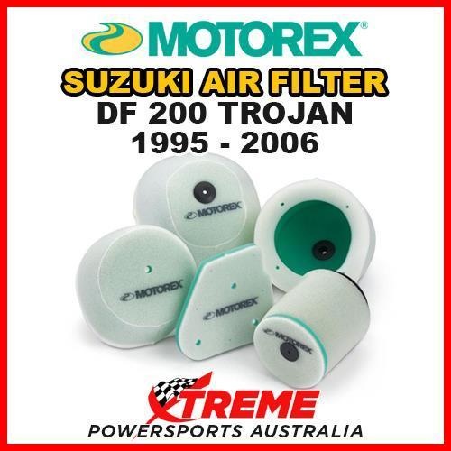 Motorex For Suzuki DF200 DF 200 TROJAN 1995-2006 Foam Air Filter Dual Stage