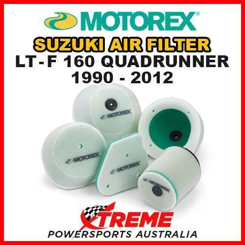 Motorex For Suzuki LT-F160 LTF160 QUADRUNNER 1990-2012 Foam Air Filter Dual Stage