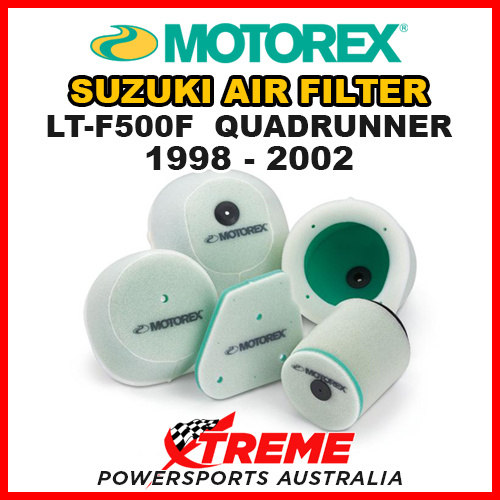 Motorex For Suzuki LT-F500F LTF500F QUADRUNNER 1998-2002 Foam Air Filter Dual Stage