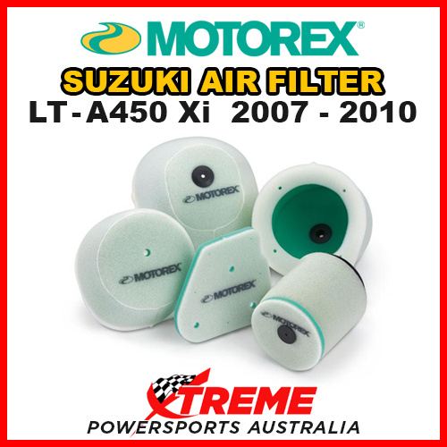 Motorex For Suzuki LT-A450XI LTA450XI 2007-2010 Foam Air Filter Dual Stage