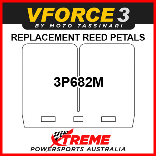 Moto Tassinari 3P682M  VForce3  Reed Petals for Block V305A/B