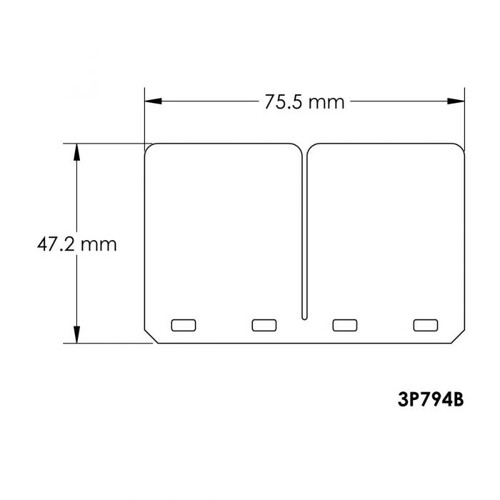 Moto Tassinari 3P794B  VForce3  Reed Petals for Block V3170B