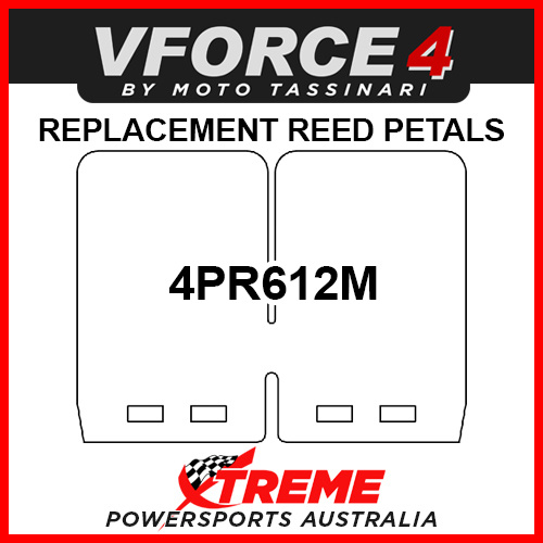 Moto Tassinari 4PR612M Replacement Reed Petals for VForce4R Block V4R01D