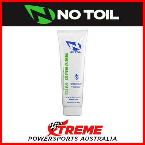 No Toil Motorcycle Foam Air Filter Rim Grease Tube Biodegradable 113g NT05
