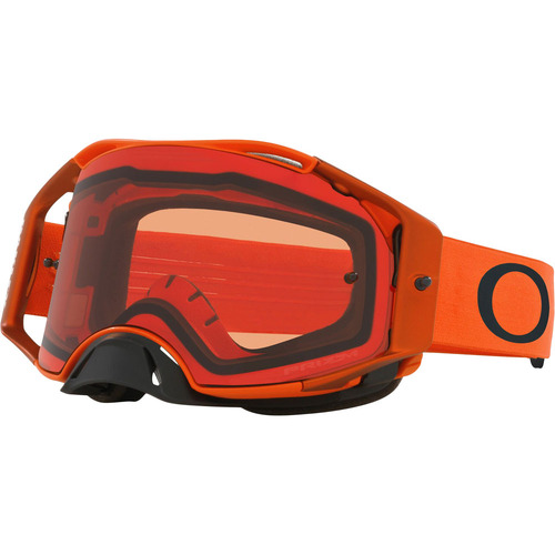 Oakley Airbrake MX Moto Orange W/ Prizm Bronze Lens