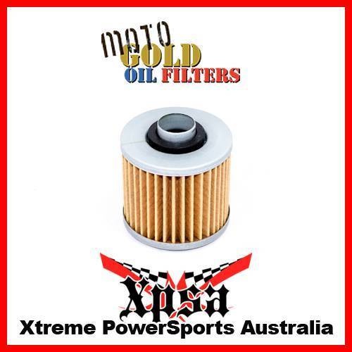 10 PACK MOTO GOLD OIL FILTERS YAMAHA FZR SR SRV TT XT XV XVS 250 400 OF17 KN145