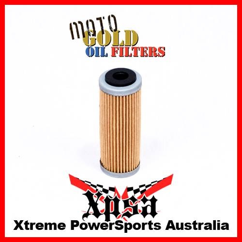 10 PACK MOTO GOLD OIL FILTERS KTM SX-F 350 450 EXC-F 350 EXC-R 450 530 SXF OF32