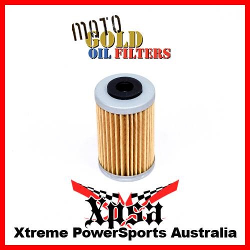 5 PACK MOTO GOLD OIL FILTERS KTM SX-F 250 SXF250 EXC-F 250 450 500 EXCF SX OF33