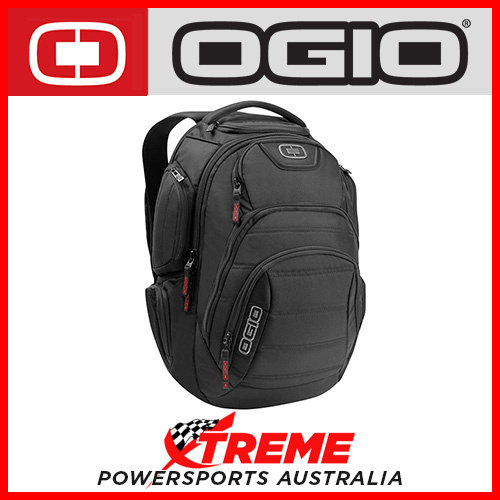 Ogio Rev Pack Street Bag Black Motocross Dirt Bike Travel Back Pack