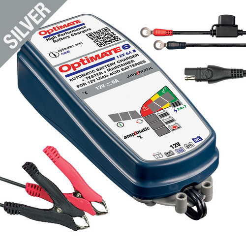 Optimate 6 Ampmatic 9-Step 12V 6A Battery Charger Maintainer