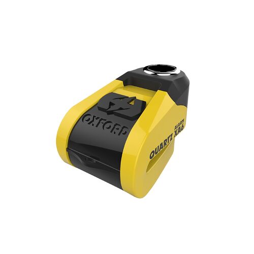 Oxford Quartz Xa6 Alarm Disc Lock Yellow 110db