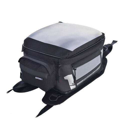 Oxford F1 Luggage S18 Strap-On Tank Bag Black 18l