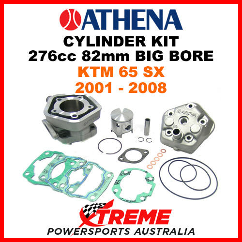 Athena KTM 65 SX 2001-2008 Cylinder Kit 80cc C8 50 Big Bore P400270100002