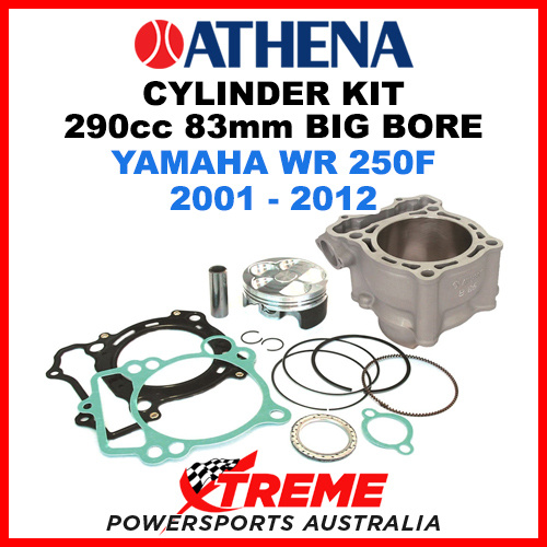 Athena Yamaha WR 250F 2001-2012 Cylinder Kit 290cc C8 83 Big Bore P400485100012