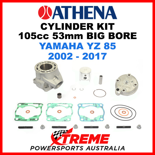 Athena Yamaha YZ 85 2002-2017 Cylinder Kit 105cc C8 53 Big Bore P400485100038