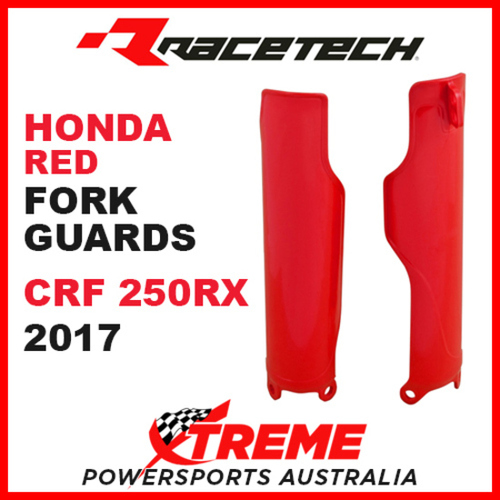 Rtech Honda CRF250RX CRF 250RX 2017 Red Fork Guards Protectors