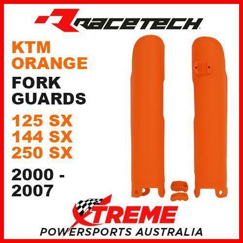 Rtech KTM 125SX 144SX 250SX '00-07 Orange Fork Guards Protectors