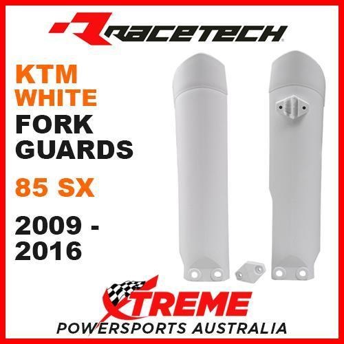 Rtech KTM 85SX SX85 85 SX 2009-2016 White Fork Guards Protectors
