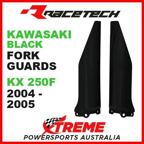 Rtech Kawasaki KX250F KXF250 2004-2005 Black Fork Guards Protectors