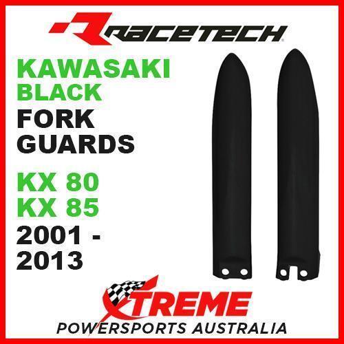 Rtech Kawasaki KX80 KX85 KX 80 85 2001-2013 Black Fork Guards Protectors