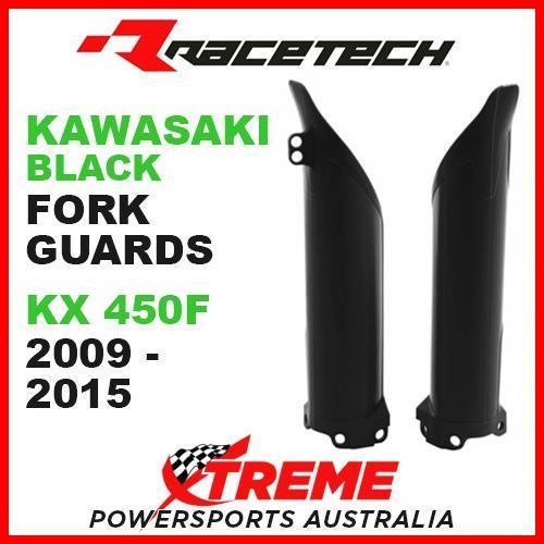 Rtech Kawasaki KX450F KXF450 2009-2015 Black Fork Guards Protectors