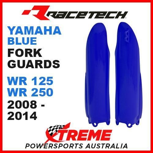 Rtech Yamaha WR125 WR250 WR 125 250 2008-2014 Blue Fork Guards Protectors