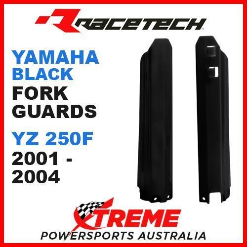 Rtech Yamaha YZ250F YZF250 2001-2004 Black Fork Guards Protectors