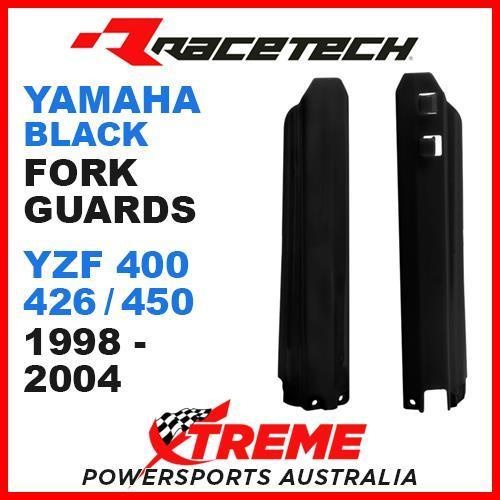 Rtech Yamaha YZ400F 1998-2000 Black Fork Guards Protectors