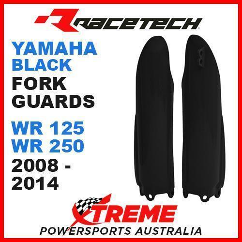 Rtech Yamaha WR125 WR250 WR 125 250 2008-2014 Black Fork Guards Protectors