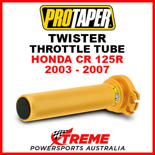 ProTaper Honda CR 125R 2003-2007 Throttle Tube Gold 02-2856 PT Renthal 7/8"