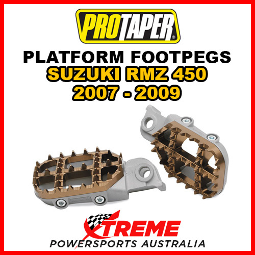 Pro Taper 02-3202 For Suzuki RM-Z450 2005-2007 2.3 Platform Footpegs