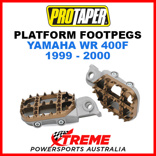 Pro Taper 02-3204 Yamaha WR400F 1999-2000 2.3 Platform Footpegs