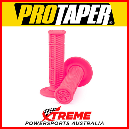 Pro Taper Grips Neon 1/2 Half Waffle Pink Pro Genuine Motocross Handlebar MX