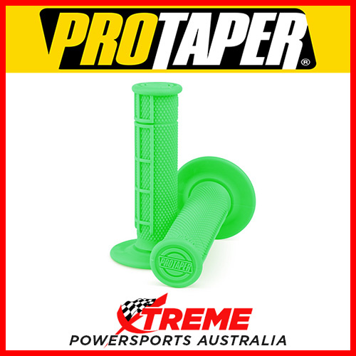 Pro Taper Grips Neon 1/2 Half Waffle Green Pro Genuine Motocross Handlebar MX 