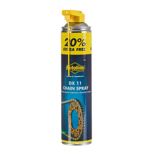 PTCLDX11600 Putoline DX 11 Chain Spray 600ml X-Ring O-Ring Z-Ring Non-Fling MX