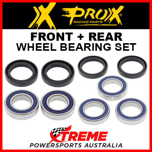 Pro-X Honda CR125R CR 125 R 2000-2007 Front, Rear Wheel Bearing Set