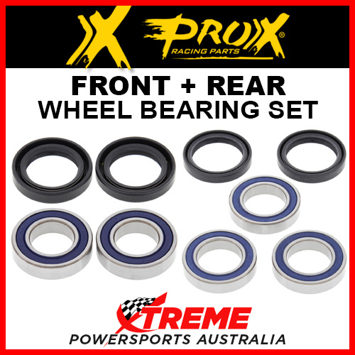 Pro-X Yamaha YZ450F YZF450 2009-2013 Front, Rear Wheel Bearing Set