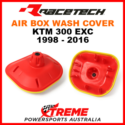 Rtech KTM 300EXC 300 EXC 1998-2016 Air Box Intake Wash Cover R-CPKTM011BL