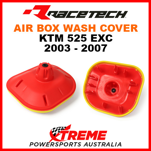 Rtech KTM 525EXC 525 EXC 2003-2007 Air Box Intake Wash Cover R-CPKTM011BL
