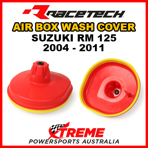Rtech For Suzuki RM125 RM 125 2004-2011 Air Box Intake Wash Cover R-CPYZF9603BL