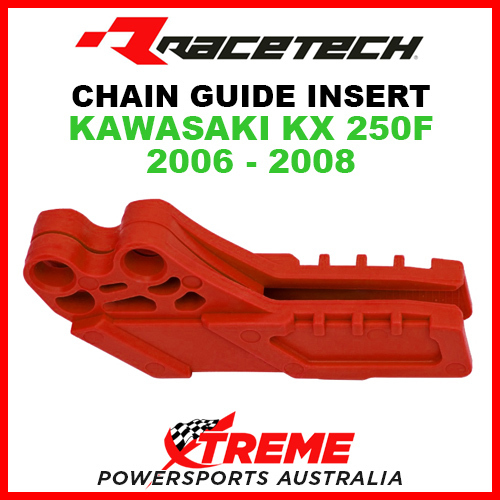 Rtech Kawasaki KX250F KXF250 2006-2008 Red Chain Guide 